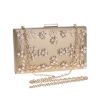 Clutch Bag Evening Bag Women's European And American Banquet Bag Flower Evening Bag