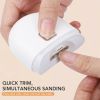 Electric Automatic Nail Clipper Manicure Nail Trimmer For Adult Baby Finger Toe Scissors Pedicure Thick Nails Cutter Sharpener
