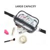 Clear Fanny Pack Pvc Belt Bag For Women Men Transparent Waist Pouch With Adjustable Strap For Concerts Sports Festivals Travel