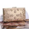 Clutch Bag Evening Bag Women's European And American Banquet Bag Flower Evening Bag