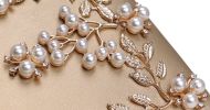 Clutch Bag Evening Bag Women's European And American Banquet Bag Flower Evening Bag
