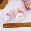 Sweet Girls Cute Animal Pattern Plush Hairband Elastic Band