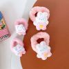Sweet Girls Cute Animal Pattern Plush Hairband Elastic Band