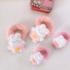 Sweet Girls Cute Animal Pattern Plush Hairband Elastic Band