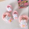 Sweet Girls Cute Animal Pattern Plush Hairband Elastic Band