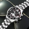 Fashion Mens Sports Watches Luxury Stainless Steel Quartz Wrist Watch Calendar Luminous Clock Men Business Casual —á–∞—Å—ã –º—É–∂—Å–∫–∏–µ