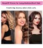 Jumbo Hair Rollers; 30 Packs Large Hair Rollers for Long Medium Hair; 3 Size Self Grip Hair Rollers Women Curls at Home (6√óJumbo+6√óLarge+6√óMedium)